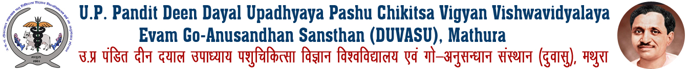 UP Pandit Deen Dayal Upadhyaya pashu Chikitsa Vigyan Vishwavidyalaya